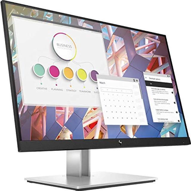 Alt view image 2 of 5 - HP EliteDisplay E24 G4 24 Inch IPS LED Backlit, FHD 1920 x 1080, Blue Light Filter, HDMI, VGA, DisplayPort Monitor (9VF99AA#ABA)