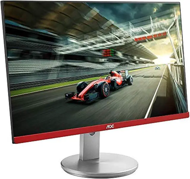 Alt view image 3 of 5 - AOC Limited Edition G2490VXS 24" class Frameless Gaming Monitor with Silver Stand, FHD 1920x1080, 1ms 144Hz, FreeSync Premium, 126% sRGB / 93% DCI-P3, 3Yr Re-Spawned zero dead pixels Black (G2490VXS)