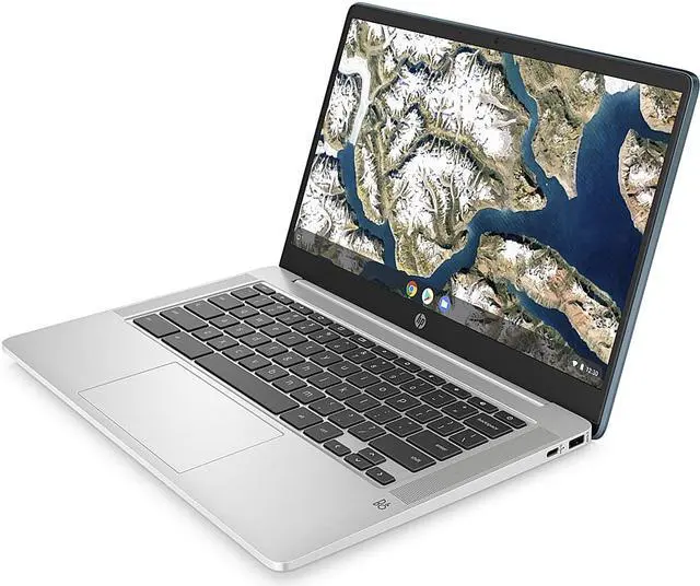 Alt view image 3 of 3 - HP - 14" Chromebook - Intel Celeron N4000 - 4GB - 32GB eMMC (14A-NA0090NR)