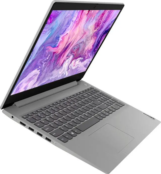 Alt view image 3 of 4 - Lenovo - Ideapad 3 15 15.6" Laptop - AMD Ryzen 3 - 8GB Memory - 128GB SSD - Platinum Grey (81W1018XUS)