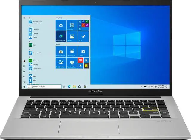 Alt view image 7 of 7 - ASUS - Vivobook 14" Laptop - Intel 10th Gen i3 - 4GB Memory - 128GB SSD - DREAMY WHITE X413JA- 211.VBWB Notebook