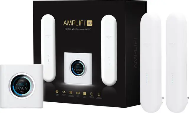 Alt view image 3 of 3 - Ubiquiti - AmpliFi Dual-Band Mesh Wi-Fi System - White (AFI-HD-US)