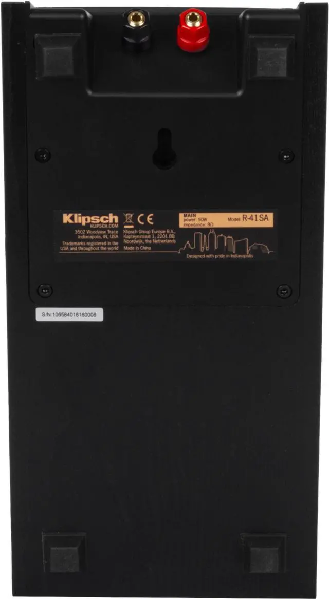 Alt view image 13 of 17 - Klipsch R-41SA Dolby Atmos Elevation / Surround Speaker (Pair)