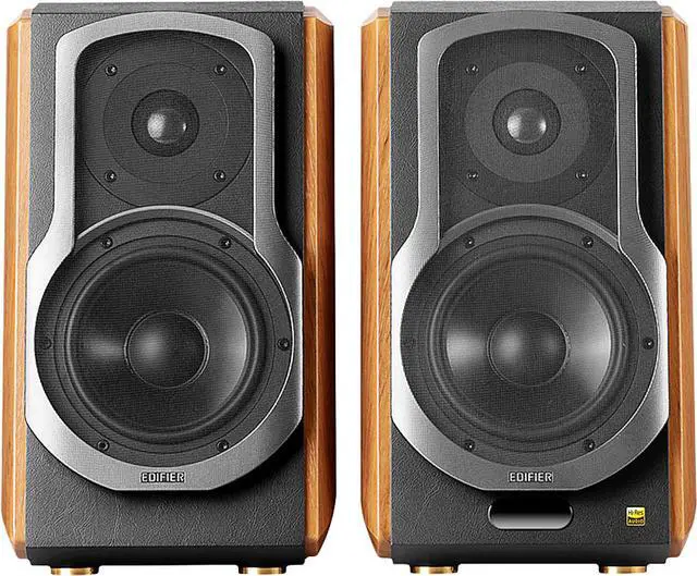 Alt view image 8 of 10 - Edifier S1000MKII Audiophile Active Bookshelf 2.0 Speakers