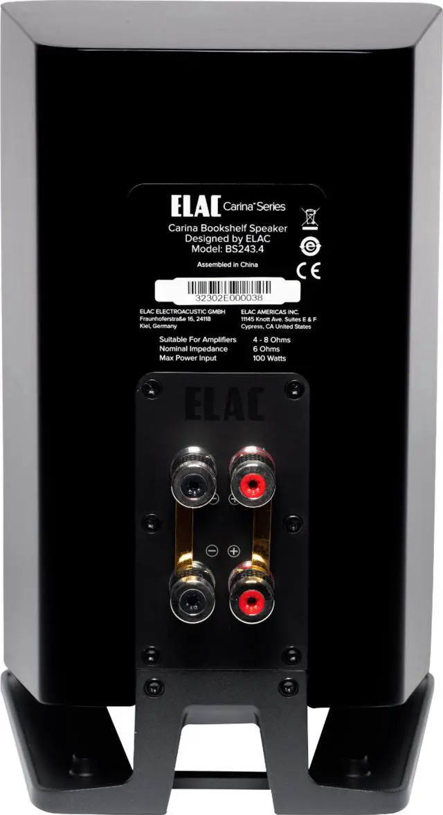 Alt view image 2 of 3 - ELAC Carina Bookshelf Speakers BS243.4-SB