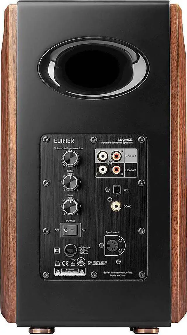 Alt view image 8 of 9 - Edifier S2000MKIII Powered Bluetooth Bookshelf 2.0 Speakers