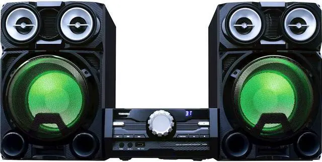 Alt view image 12 of 15 - Toshiba - 800W Mini Component System - Black