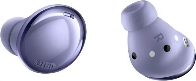 Main image of Samsung - Galaxy Buds Pro True Wireless Earbud Headphones - Phantom Violet (SM-R190NZVAXAR)