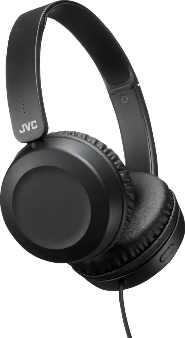 Alt view image 10 of 18 - jvc ha-s31mb on ear lightweight headphones with powerful sound, integrated remote & mic for smartphones (black)