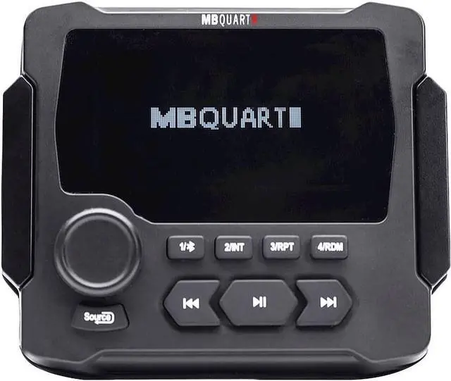 Alt view image 8 of 14 - MB Quart GMR-LCD 3.5" LCD Marine/Off-Road Multimedia Receiver Am/FM/Bluetooth