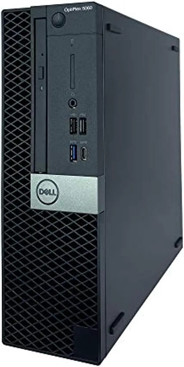 Alt view image 4 of 5 - Dell Optiplex 5060 SFF Desktop - 8th Gen Intel Core i7-8700 6-Core Processor up to 4.60 GHz, 16GB DDR4 Memory, 256GB Solid State Drive, Intel UHD Graphics 630, DVD Burner, Windows 10 Pro (64-bit)
