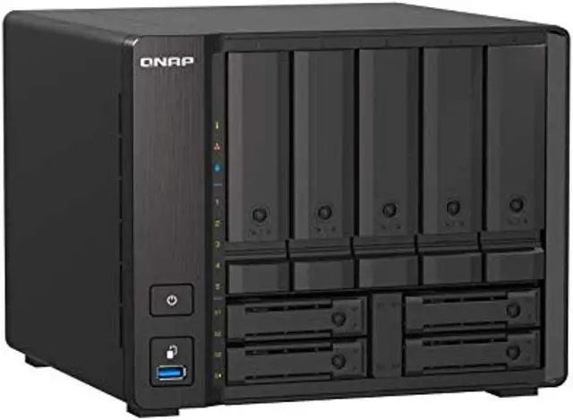 Alt view image 3 of 5 - QNAP TS-h973AX-8G 9-Bay QuTS Hero NAS with 10GbE/2.5GbE Connectivity (TS-h973AX-8G)