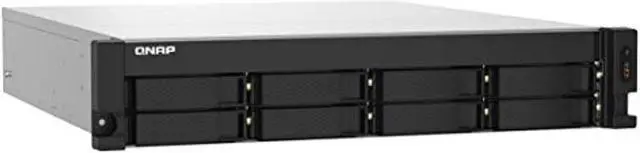 Alt view image 3 of 5 - QNAP TS-832PXU-4G 8 Bay High-Speed SMB Rackmount NAS with Two 10GbE and 2.5GbE Ports (TS-832PXU-4G-US) (TS-832PXU-4G-US)