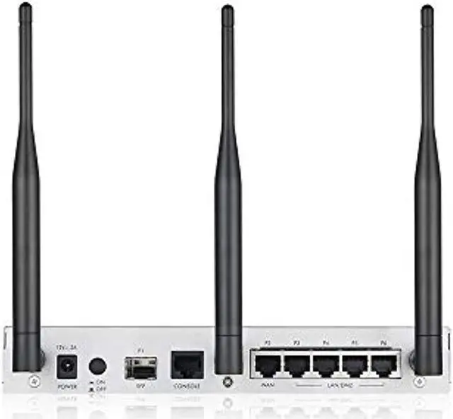 Alt view image 4 of 5 - Zyxel ZyWALL 1 Gbps Wireless AC, Advanced Threat Protection Firewall, Next Generation Firewall Bundled with 1-Year Security License Services [ATP100W] (ATP100W)