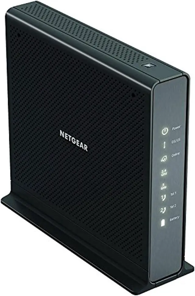Alt view image 3 of 5 - NETGEAR Nighthawk AC1900 (24x8) DOCSIS 3.0 WiFi Cable Modem Router Combo For XFINITY Internet  and  Voice (C7100V) Ideal for Xfinity Internet and Voice services (C7100V-100NAS)