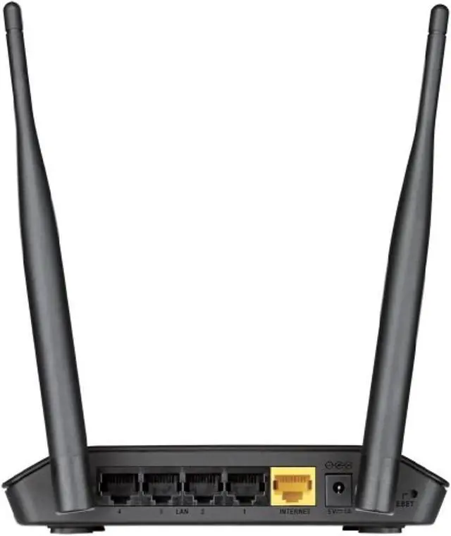 Alt view image 2 of 5 - D-Link DIR-605L IEEE 802.11n Wireless Router - 2.48 GHz ISM Band - 2 x Antenna - 300 Mbps Wireless Speed - 4 x Network Port - 1 x Broadband Port - Fast Ethernet Desktop (DIR-605L)