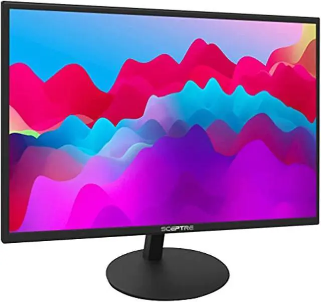 Alt view image 2 of 5 - Sceptre 27-Inch FHD LED Gaming Monitor 75Hz 2X HDMI VGA Build-in Speakers, Ultra Slim Metal Black (E279W-19203RD)