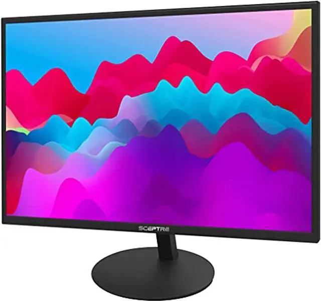 Alt view image 4 of 5 - Sceptre 27-Inch FHD LED Gaming Monitor 75Hz 2X HDMI VGA Build-in Speakers, Ultra Slim Metal Black (E279W-19203RD)