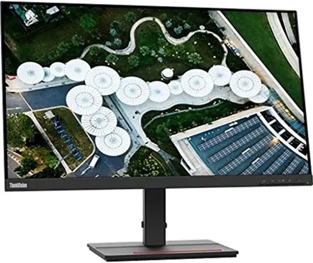 Alt view image 2 of 5 - Lenovo ThinkVision S24e-20 23.8" Full HD WLED LCD Monitor - 16:9 - Raven Black - 24" Class - Vertical Alignment (VA) - 1920 x 1080-16.7 Million Colors - FreeSync - 250 Nit Typical - 4 ms  (62AEKAT2US)