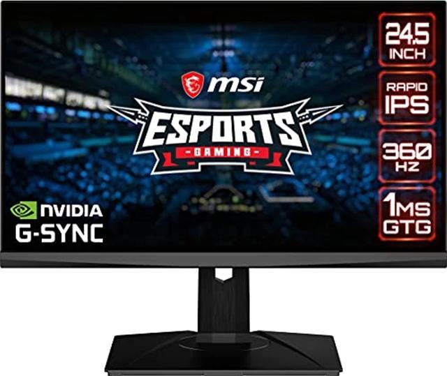 MSI Full HD 1920 x 1080 360Hz 0.5ms Built-in USB Hub DisplayPort