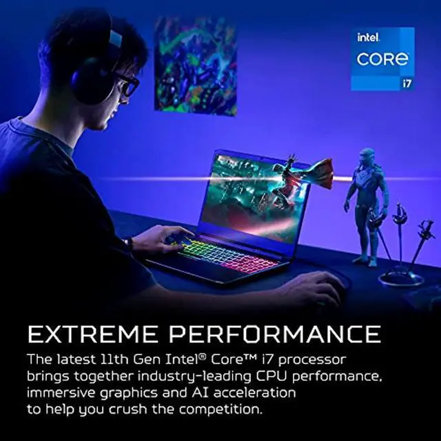 Alt view image 2 of 5 - Acer Predator Helios 300 PH315-54-760S Gaming Laptop | Intel i7-11800H | NVIDIA GeForce RTX 3060 Laptop GPU | 15.6" Full HD 144Hz 3ms IPS Display | 16GB DDR4 | 512GB SSD | Killer WiFi  (PH315-54-760S)