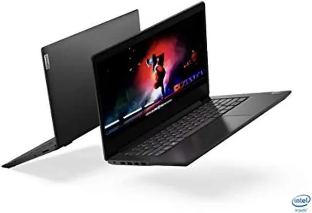 Alt view image 3 of 7 - Lenovo Ideapad 3 81WA00B1US Intel Pentium Gold 6405U Dual Core Processor 4GB RAM 128GB Solid State Drive HD LED Backlit Anti-Glare Display (81WA00B1US)