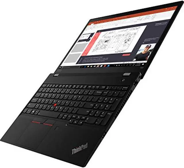 Alt view image 5 of 5 - 2020 Lenovo ThinkPad T15 15.6" FHD Full HD (1920x1080) Business Laptop (Intel Quad-Core i5-10210U, 16GB RAM, 512GB PCIe SSD) Backlit, Thunderbolt 3, Webcam, Windows 10 Pro+IST Computers HDMI Cable