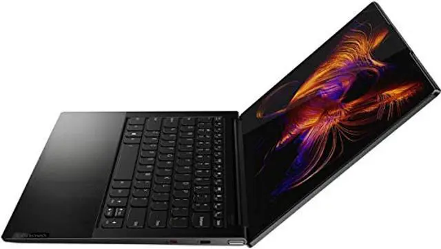 Alt view image 5 of 5 - Lenovo IdeaPad Slim 9 14" 4K UHD Touchscreen Notebook Computer, Intel Core i7-1165G7 2.80GHz, 16GB RAM, 512GB SSD, Windows 10 Pro, Shadow Black (82D2000BUS)