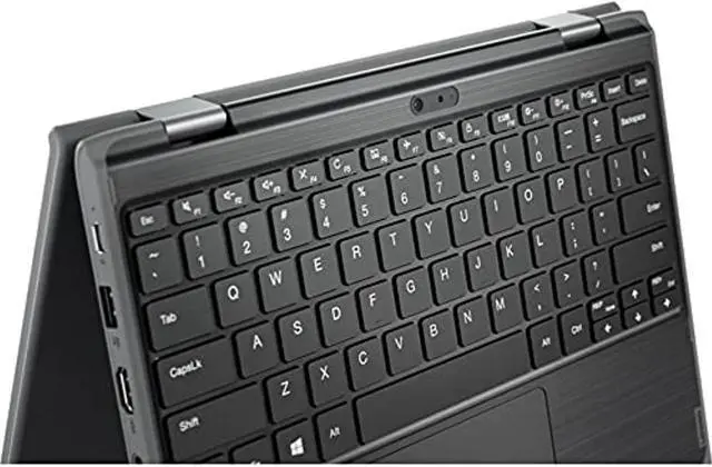 Alt view image 2 of 5 - Lenovo 300e Windows 2nd Gen 81M900CAUS 11.6" Touchscreen Netbook - HD - 1366 x 768 - Intel Celeron N4120 Quad-core (4 Core) 1.10 GHz - 4 GB RAM - 64 GB Flash Memory - Gray - Windows 10 Pr (81M900CAUS)
