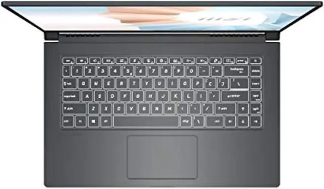 Alt view image 4 of 5 - MSI Modern 14 Ultra Thin and Light Professional Laptop: 14" FHD 1080p, Intel Core i5-10210U, UMA, 8GB, 512GB SSD, Win10, Carbon Gray (A10M-1052) (Modern141052)