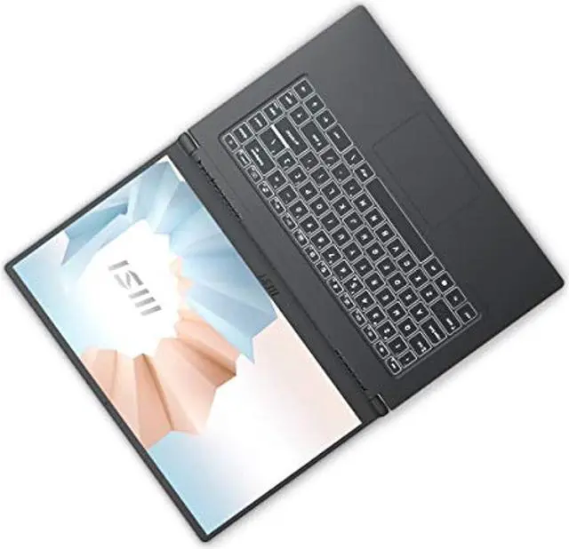 Alt view image 5 of 5 - MSI Modern 14 Ultra Thin and Light Professional Laptop: 14" FHD 1080p, Intel Core i5-10210U, UMA, 8GB, 512GB SSD, Win10, Carbon Gray (A10M-1052) (Modern141052)