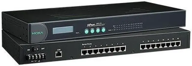 Main image of MOXA NPort 5610-8 - 8 Ports RS-232 Rack Mount Serial Device Server