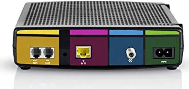 Alt view image 2 of 5 - ARRIS Surfboard SBV2402 DOCSIS 3.0 Cable Modem, Certified for Xfinity Internet  and  Voice (Black) (SBV2402)