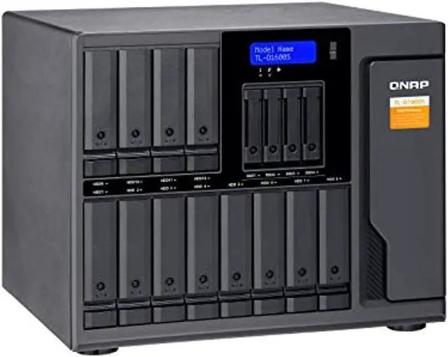 Alt view image 4 of 5 - QNAP TL-D1600S 16 Bay SATA 6Gbps JBOD Storage Enclosure.PCIe SATA Interface Card (QXP-1600eS) Included (TL-D1600S)