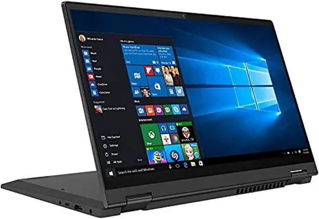 Main image of Lenovo IdeaPad Flex 5 2-in-1 Laptop, 14.0" FHD IPS Touch Screen, AMD Ryzen 7 4700U, Webcam, Backlit Keyboard, Fingerprint Reader, USB-C, HDMI, Windows 10 Home (8GB RAM | 512GB PCIe SSD)