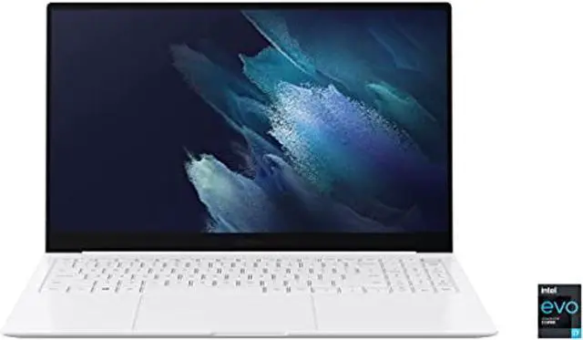 Main image of Samsung Galaxy Book Pro Intel Evo Platform Laptop Computer 15.6" AMOLED Screen 11th Gen Intel Core i7 Processor 16GB Memory 512GB SSD Long-Lasting Battery, Mystic Silver (NP950XDB-KE5US)