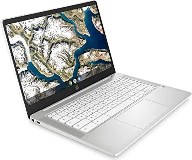 Alt view image 4 of 5 - HP Chromebook 14-inch Laptop, Intel Celeron N4020, Intel UHD Graphics 600, 4 GB RAM, 32 GB eMMC Storage, Chrome, (14a-na0023nr, 2021 Model) (4M110UA#ABA)