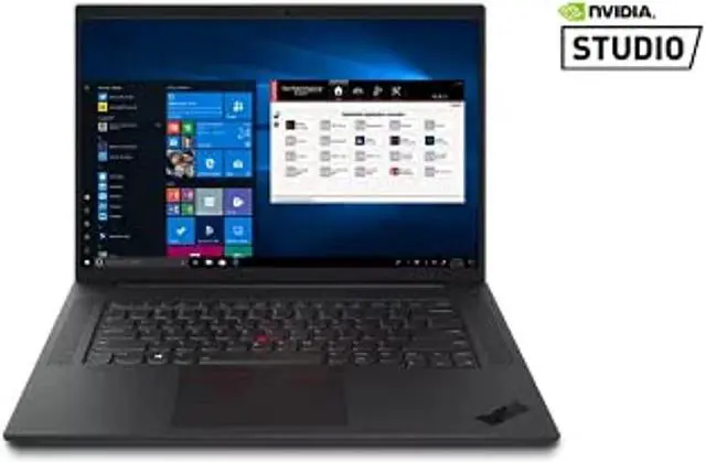 Alt view image 4 of 5 - Lenovo ThinkPad P1 Gen 4, Intel i7-11800H Processor, 16.0" WQXGA (2560 x 1600) IPS, Anti-Glare, 400 nits NVIDIA Quadro T1200, 64GB DDR4 RAM, 1TB NVMe SSD ,Win10Pro