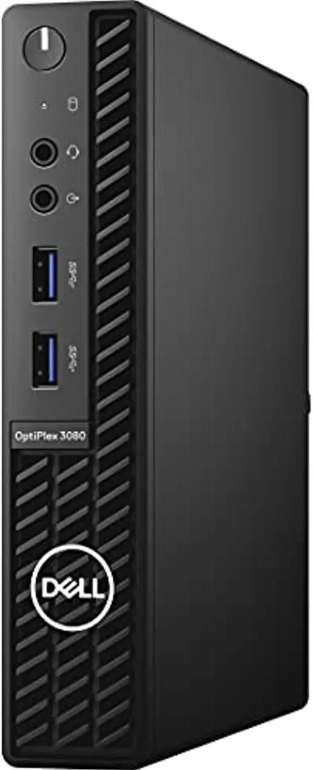 Alt view image 2 of 7 - Dell OptiPlex 3000 3080 Desktop Computer - Intel Core i5 10th Gen i5-10500T Hexa-core (6 Core) 2.30 GHz - 8 GB RAM DDR4 SDRAM - 256 GB NVMe M.2 PCI Express M.2 SSD - Micro PC - Black (DXVT4)