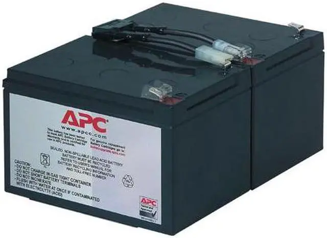 Main image of APC BY SCHNEIDER ELECTRIC UPS REPLACEMENT BATTERY RBC6