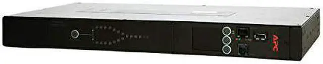 Main image of APC Rack ATS, 208V, 20A, C20 in, (8) C13 (1) C19 Out (AP4434) (AP4434)
