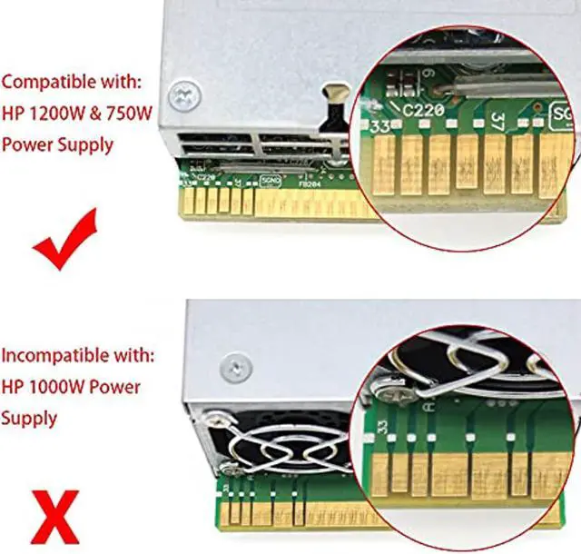 Alt view image 2 of 5 - S-Union Ethereum ETH ZEC Mining Power Supply 12V GPU/PSU Breakout Board + 12pcs 16AWG PCI-E 6Pin to 6+2Pin Cables 27.5Inch Length(70CM, with 5 Nylon Cable Ties) (4335247759)