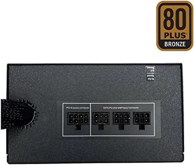 Alt view image 4 of 5 - Apevia ATX-SN900 Signature 900W 80+ Bronze Certified Active PFC ATX Semi-Modular Gaming Power Supply (ATX-SN900)