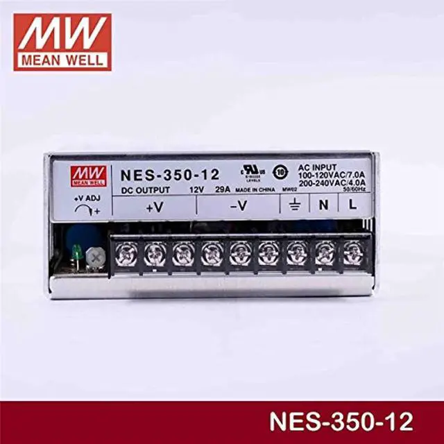 Alt view image 3 of 5 - Mean Well NES-350-12 12V 350 Watt Ul Switching Power Supply 110-240 Volt (FBA_3251-12V)