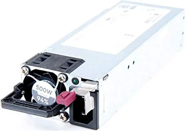 Main image of HPE 866729-001 500Watt 100V-240V AC Flex Slot Platinum Hot Plug Low Halogen Power Supply Kit (866729-001)