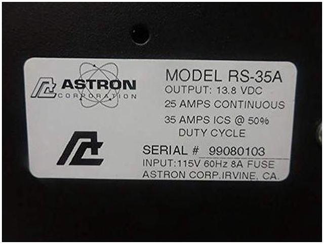 RS-35A Astron Original Power Supply - 35A Peak (RS-35A) - Newegg.com