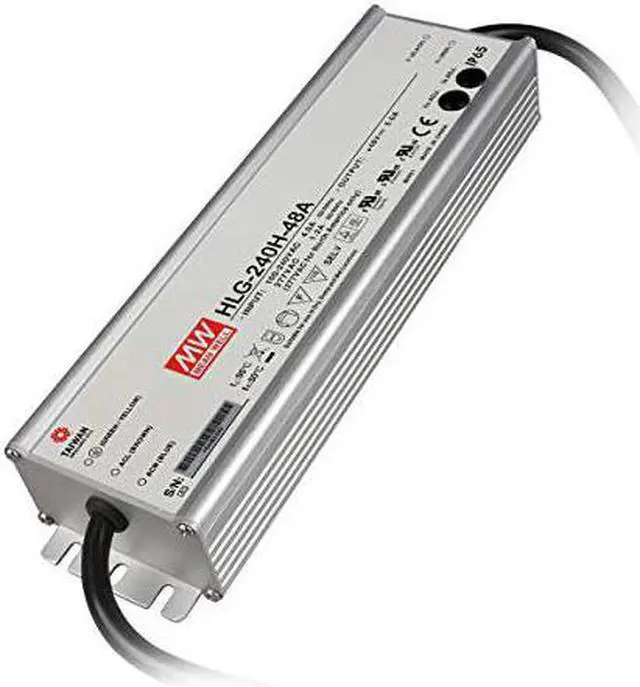 Main image of MEAN WELL LED Driver Single Output Switching Power Supply - Output Voltage and Current Adjustable by Internal Pot, 48V 5A 240W - HLG-240H-48A (HLG-240H-48A)