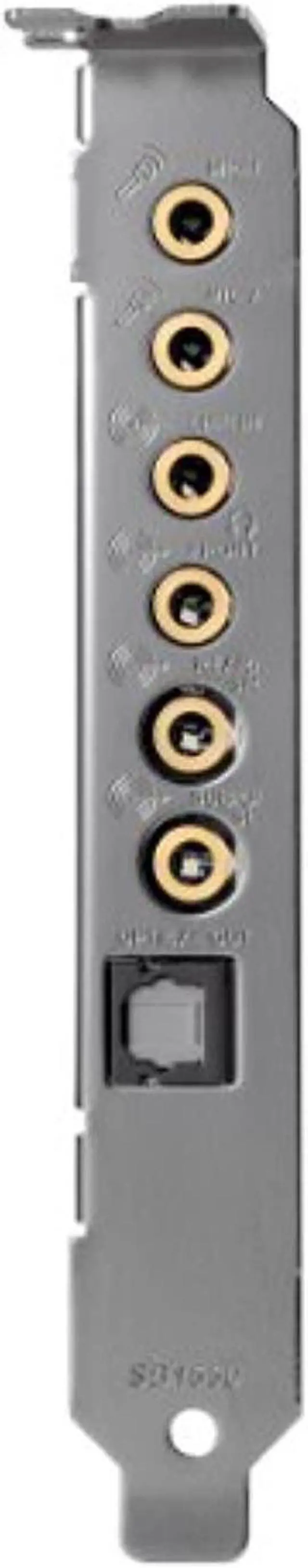 Alt view image 2 of 7 - Creative Sound BlasterX AE-5 Plus SABRE32-class Hi-res 32-bit/384 kHz PCIe Gaming Sound Card and DAC with Dolby Digital and DTS, Xamp Discrete Headphone Bi-amp, Up to 122dB SNR, RGB Li (70SB174000003)