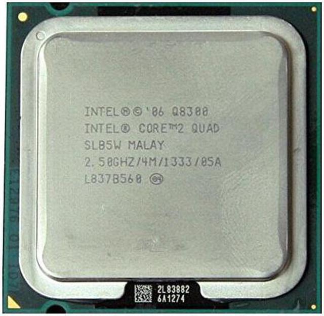 hoekpunt Wereldrecord Guinness Book Voeding Intel Q8300 Core 2 Quad Processor BX80580Q8300 SLGUR LGA775 (BX80580Q8300)  Processors - Desktops - Newegg.com