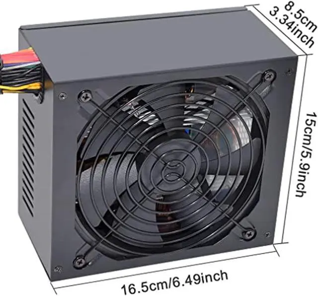 Alt view image 2 of 5 - Professional ATX Mining Power Supply Support 6 GPU for ETH Bitcoin Ethereum Miner PSU,Input Voltage 110V, Output 1600W; Input Voltage 220W, Output 1800W.